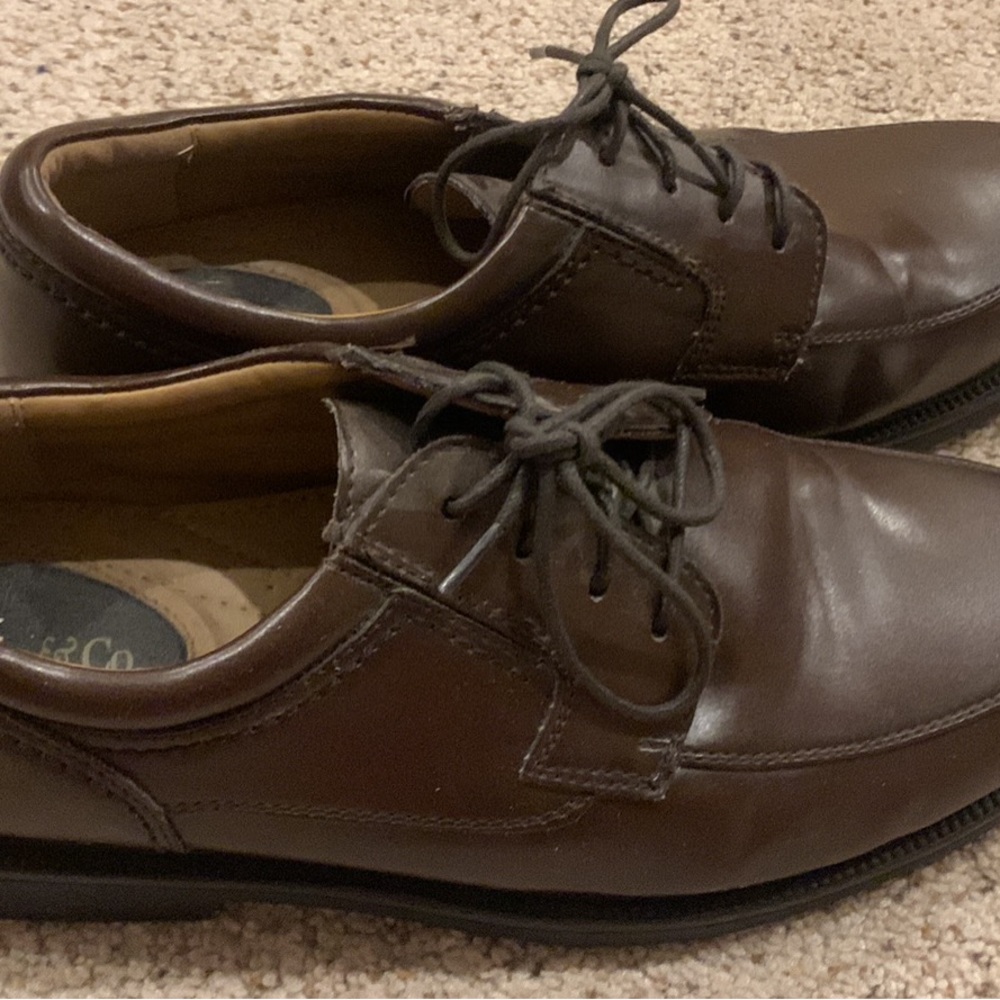 Bass and Company Brown Leather Shoes (Mens 10.5)